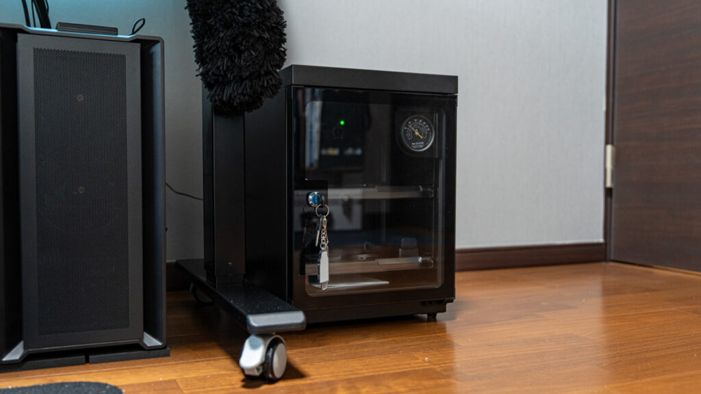 RE:CLEAN 防湿庫 30L 設置イメージ