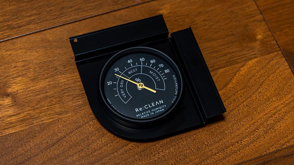 RE:CLEAN 防湿庫 30L 防湿計