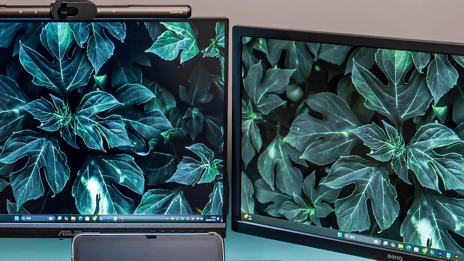 ASUS ProArt PA248QV 16:10と通常の16:9の比較