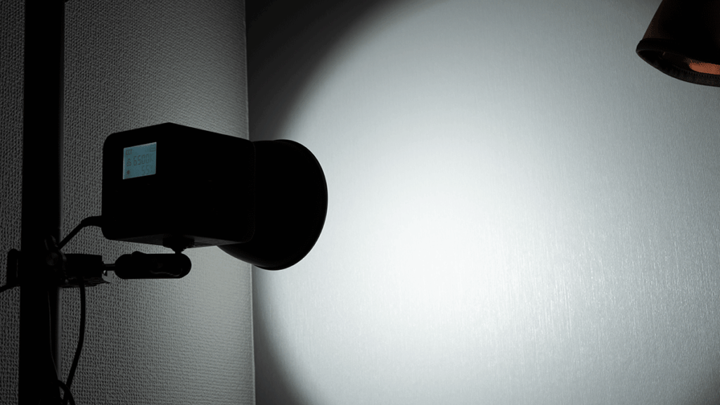 Ulanzi ウランジ ポータブルビデオライト L024 点灯イメージ