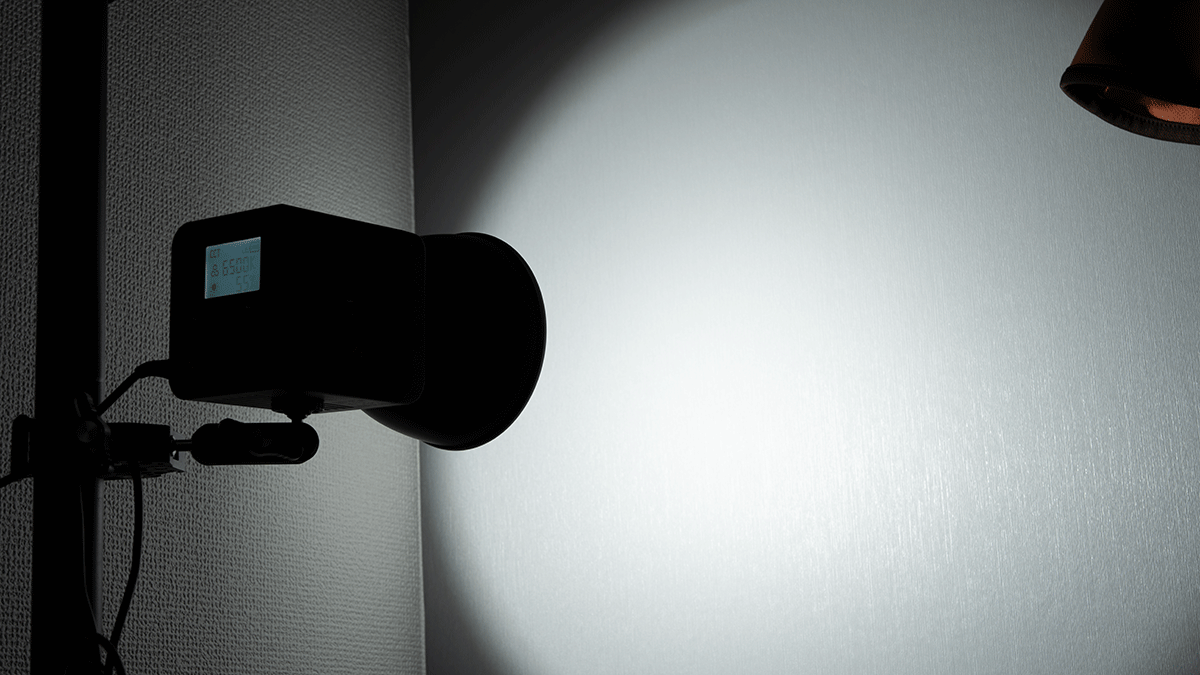 Ulanzi ウランジ ポータブルビデオライト L024 点灯イメージ