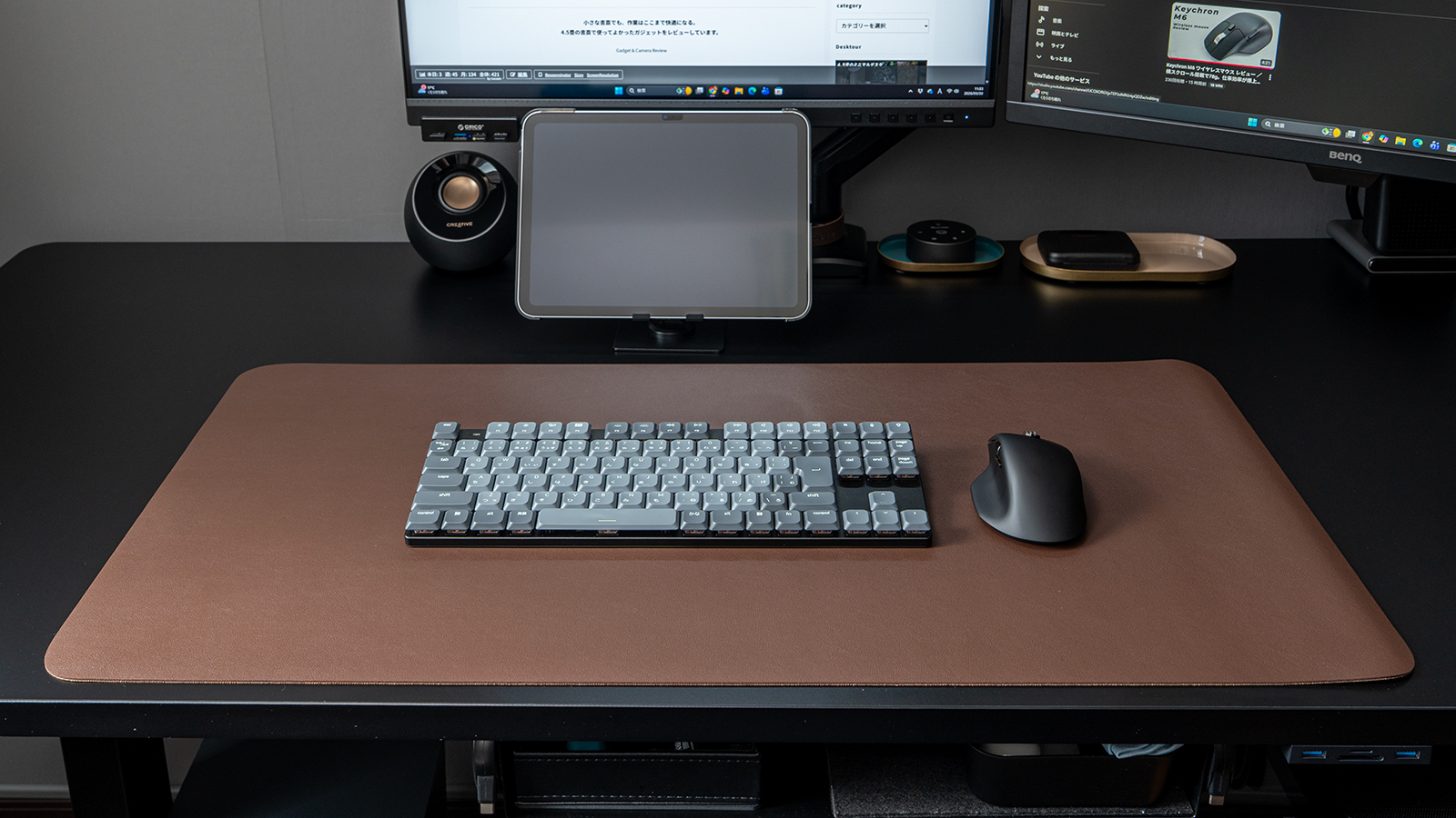 iPad A16 第11世代 デスク設置イメージ