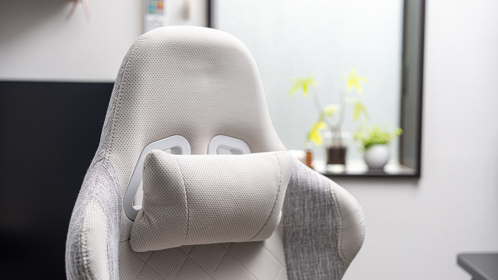 フットレスト付ゲーミングチェア PROST(プロスト) ヘッドレスト