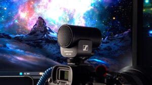 SENNHEISER ゼンハイザー MKE200 sony a7ivに装着イメージ