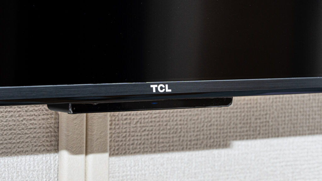 TCL 4Kチューナー内蔵 テレビ 55P61K レビュー ロゴマーク