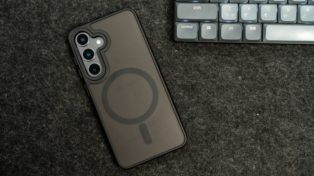 BENTOBEN Galaxy S24 MagSafe対応スマホケース 背面デザイン