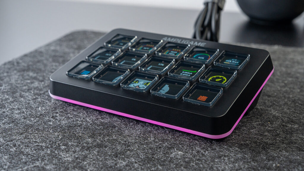FIFINE D6 ストリームコントローラー レビュー ライティング機能 マゼンタ