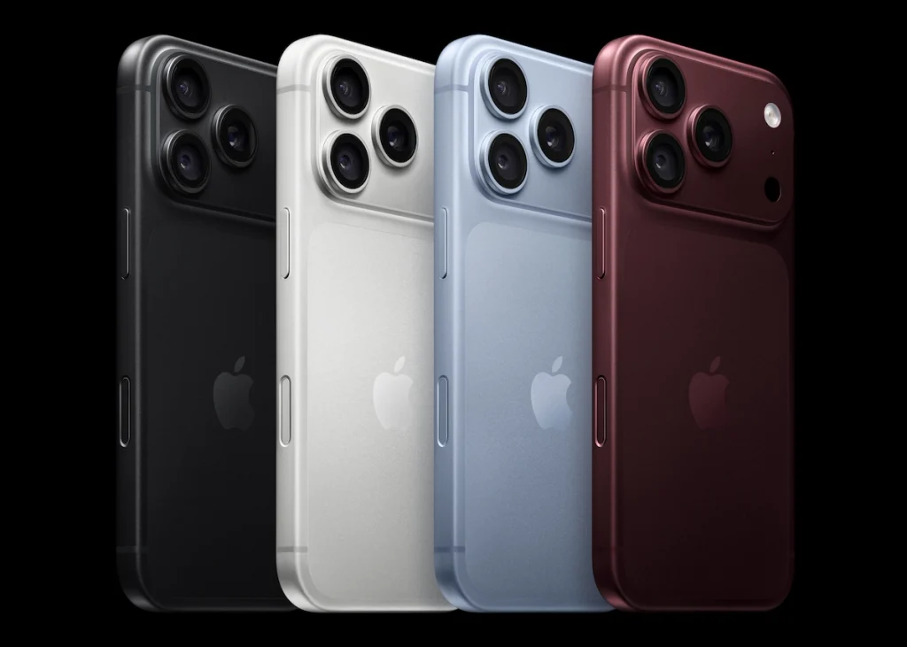 APPLE公式のiPhone18pro画像