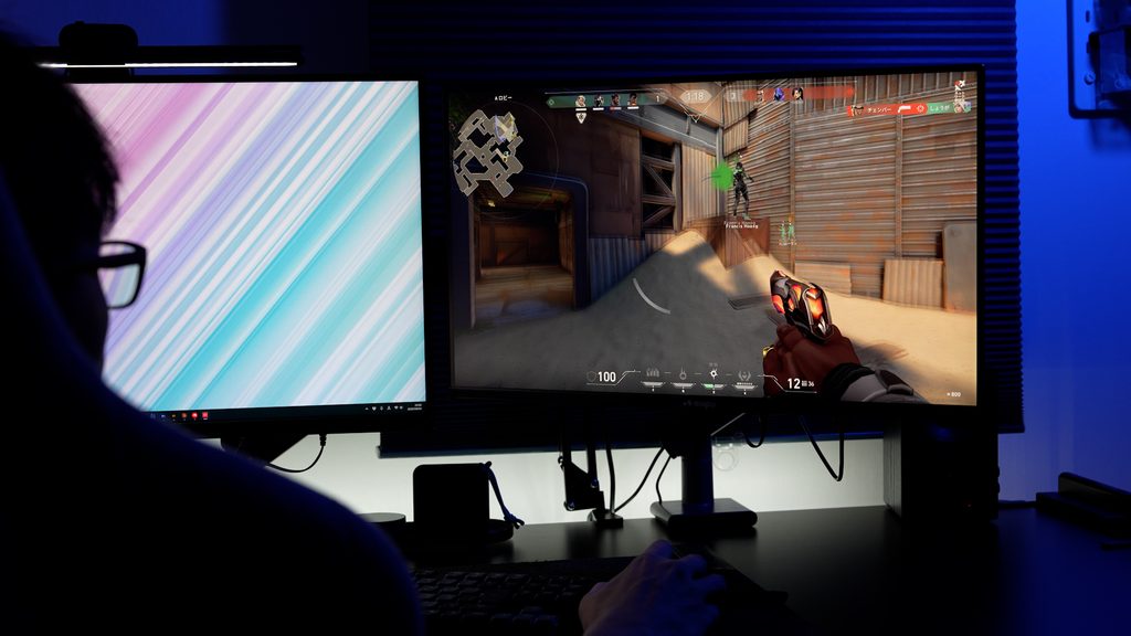 onpuプレミアムビューモニター23.8インチFHDでゲームしてみた-2