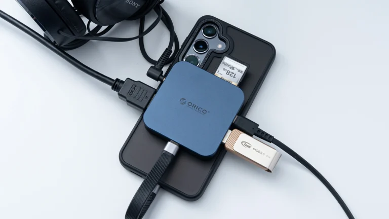 ORICO MG7 レビュー｜M.2 SSD内蔵・MagSafe対応の8-in-1スマホ用ドッキングステーションを徹底検証