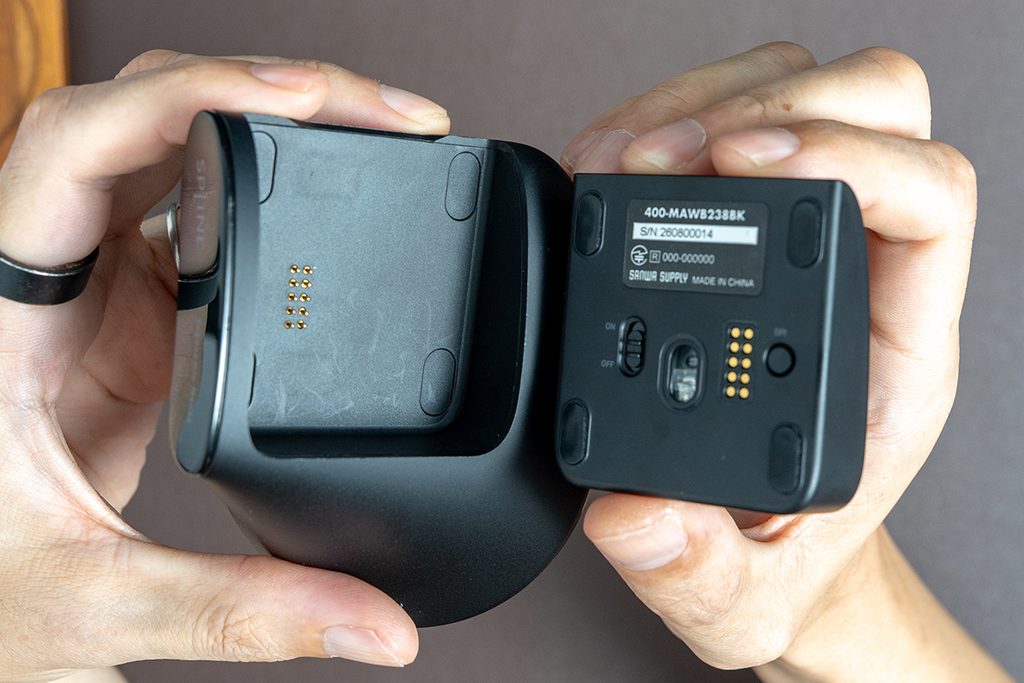 サンワサプライ 2in1マウス 先行レビュー | 普段はエルゴマウスで、外出時は分離して小型マウスとして持ち運べる新発想のマウス 10