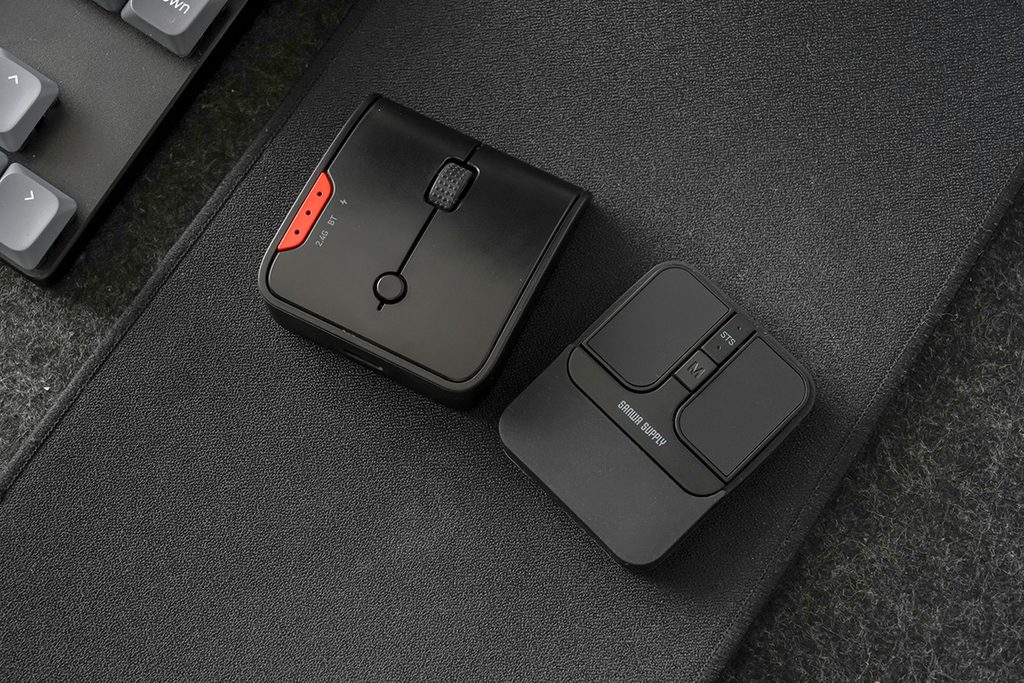 サンワサプライ 2in1マウス 先行レビュー | 普段はエルゴマウスで、外出時は分離して小型マウスとして持ち運べる新発想のマウス 6